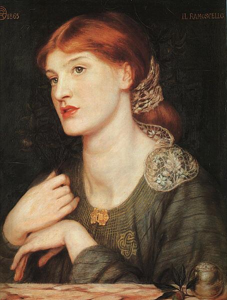 Dante Gabriel Rossetti Il Ramoscello oil painting image